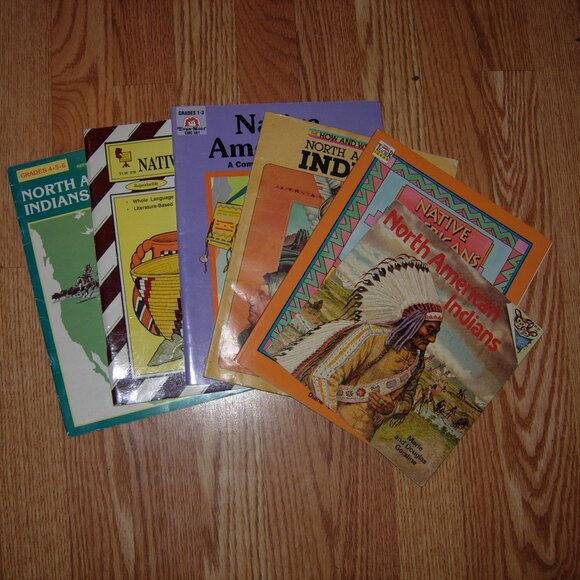 Native American Indians Workbook Lot 6 - Picture 1 of 2